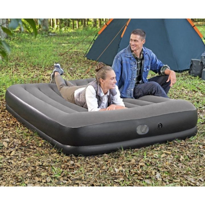 Dvigubas pripučiamas čiužinys Bestway TriTech, 203 × 152 × 36 cm