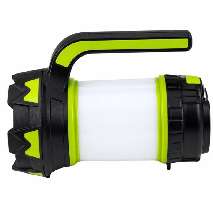 Įkraunamas LED stovyklavimo žibintas 2 viename