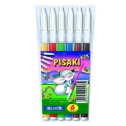 Flomasterių rinkinys KAMET, 6 spalvų