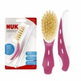 Kūdikių šukavimo rinkinys NUK, nuo gimimo, rožinis
