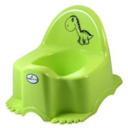 Vaikiškas muzikinis naktipuodis Tega, dinozauras, šviesiai žalias