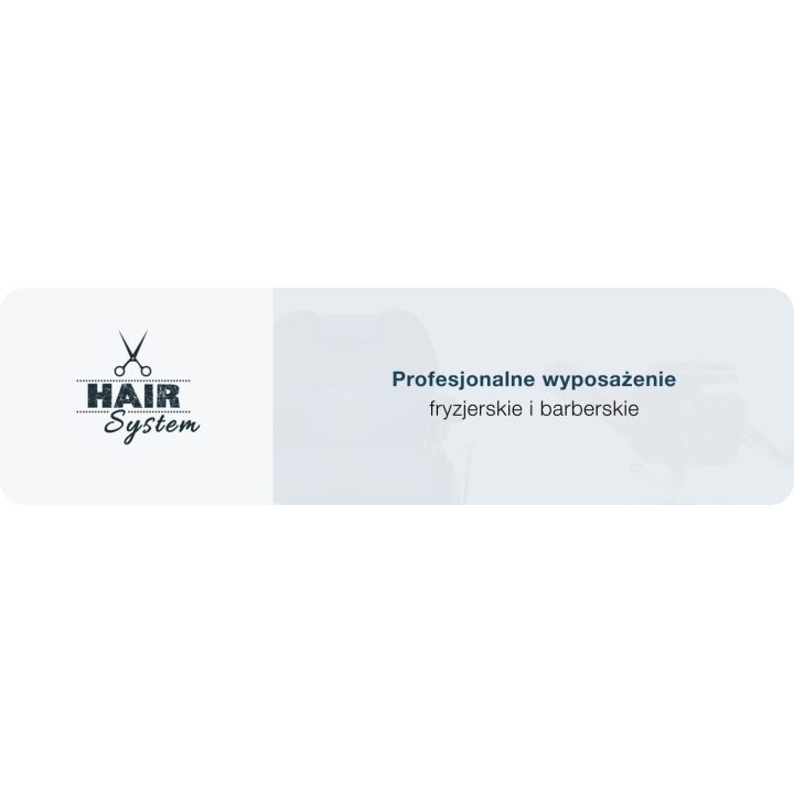 Barberio krėslas su hidrauliniu keltuvu Hair System New York, juodas