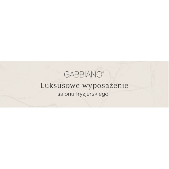 Barberio krėslas su 20 cm galvos atrama Gabbiano Niccolo, juodas