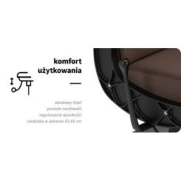 Barberio krėslas Gabbiano Continental, rudas