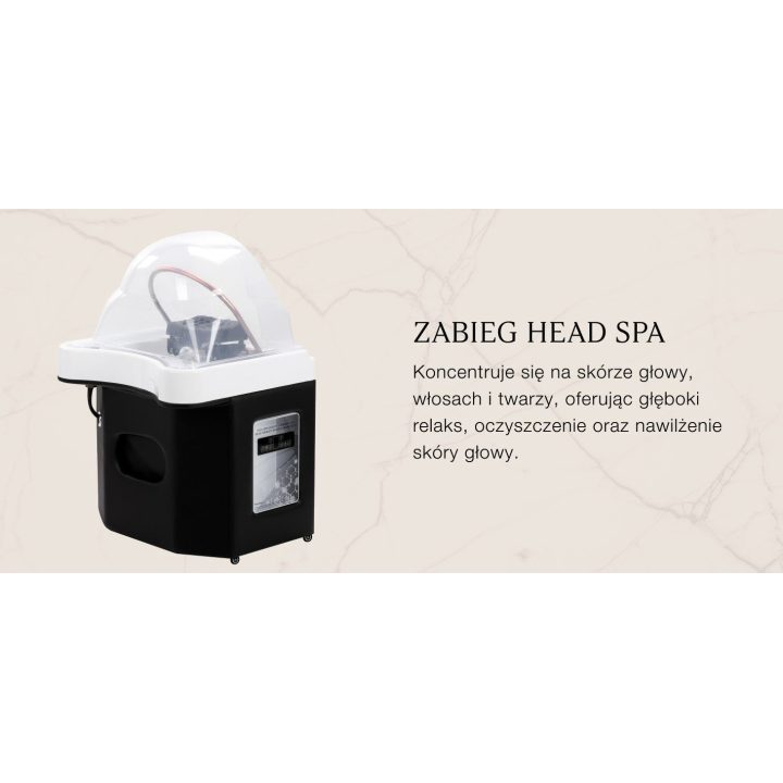 Plaukų plovimo kriauklė Gabbiano Head Spa 050, juoda