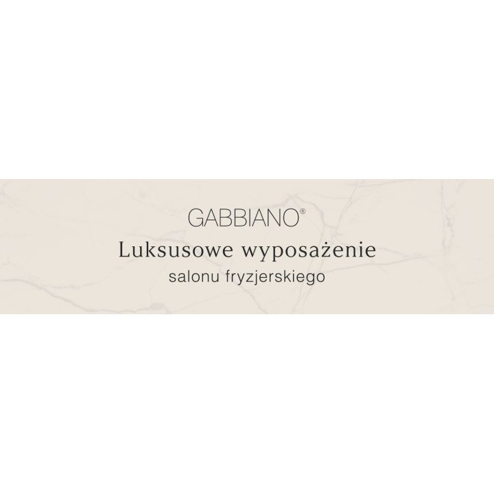 Barberio krėslas Gabbiano Bruno, rudas su juodu pagrindu