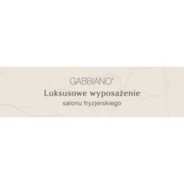 Barberio krėslas Gabbiano Bruno, juodas su pilku pagrindu