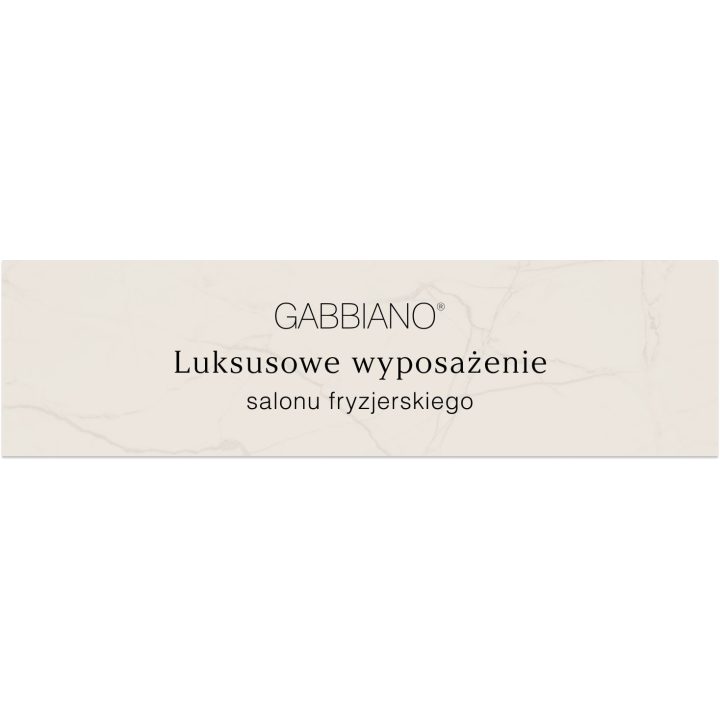 Barberio krėslas be dekoratyvinių siūlių Gabbiano Levi, juodas