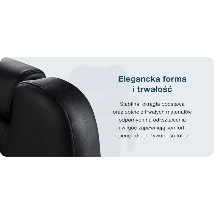 Barberio krėslas Hair System New York, juodas