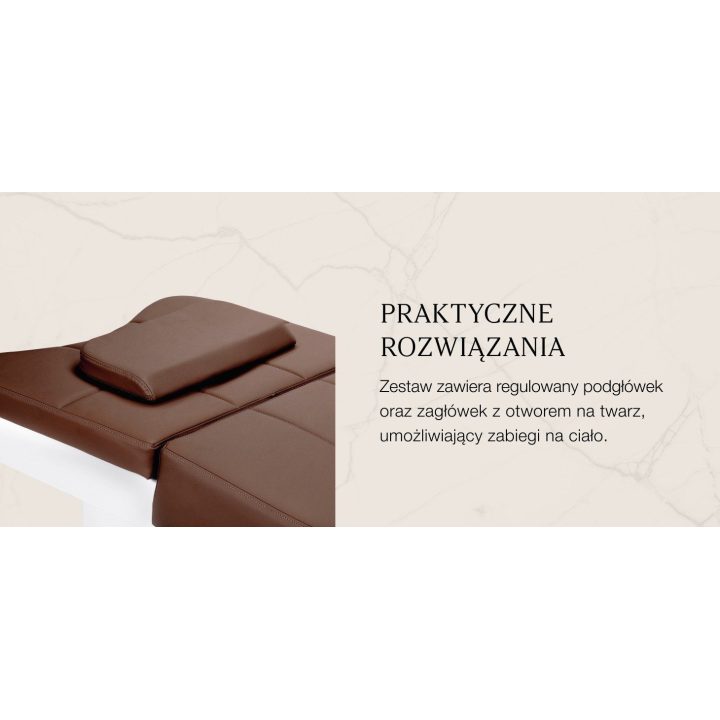 Kirpyklos plovimo kriauklė su gultu Gabbiano 017, ruda
