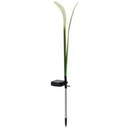 Saulės sodo šviestuvas su 6 LED Saska Garden, 75 cm, žalias