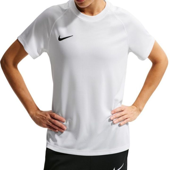 Moteriški marškinėliai Nike Dri-FIT Park VIII, balti