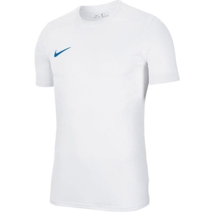 Vyriški marškinėliai Nike Dri-FIT Park VIII, mėlynas logotipas