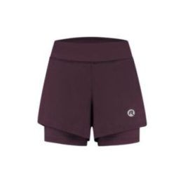 Moteriški 2 viename šortai Rogelli, violetiniai