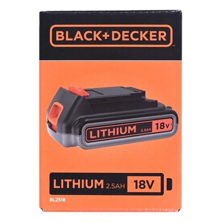 Ličio jonų akumuliatorius Black+Decker BL2518-XJ, 18 V, 2,5 Ah