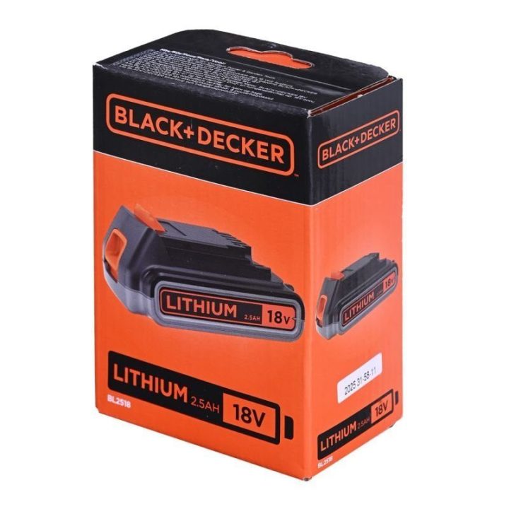 Ličio jonų akumuliatorius Black+Decker BL2518-XJ, 18 V, 2,5 Ah