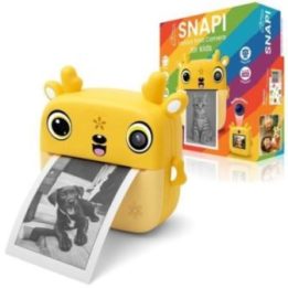 Skaitmeninis fotoaparatas su LCD ekranu Media-Tech Snapi, geltonas