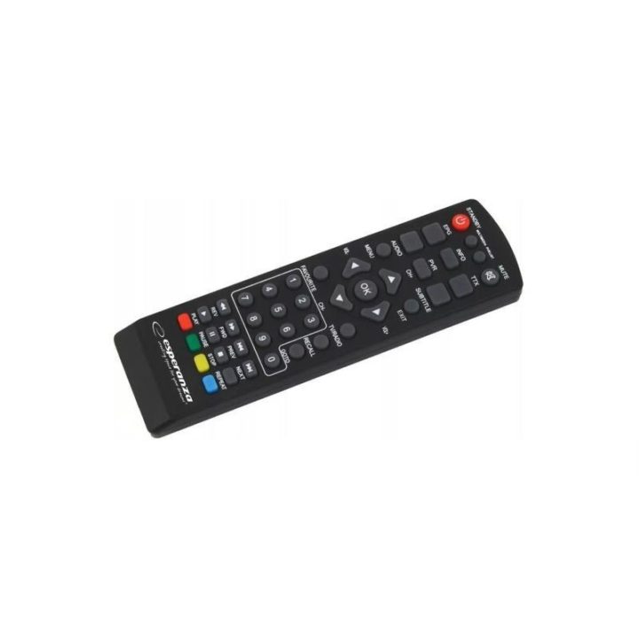 TV imtuvas Esperanza EV106R DVB-T2 H.265/HEVC, juodas