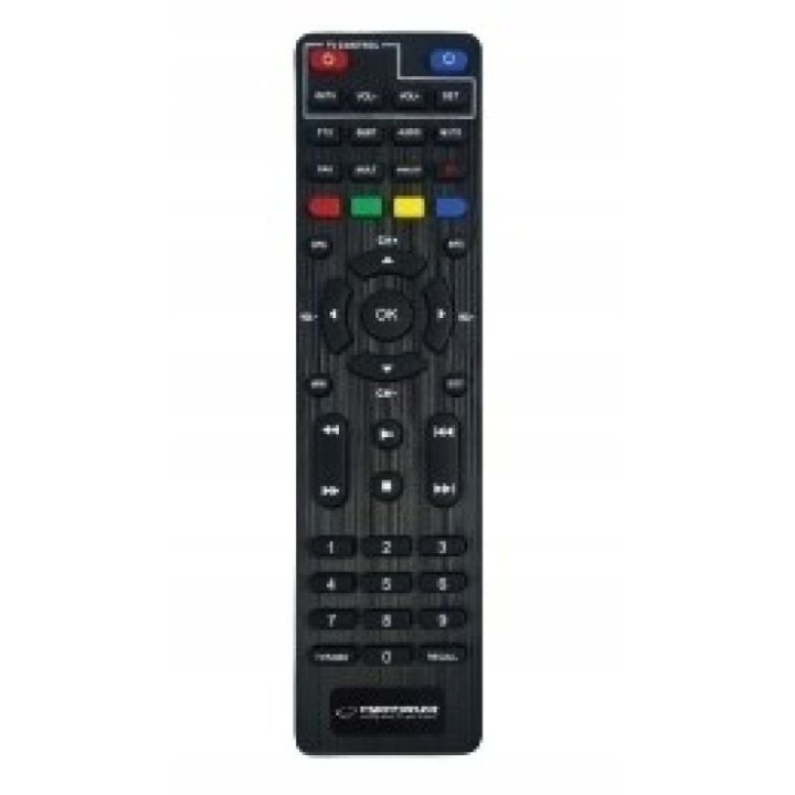 TV imtuvas Esperanza EV106R DVB-T2 H.265/HEVC, juodas