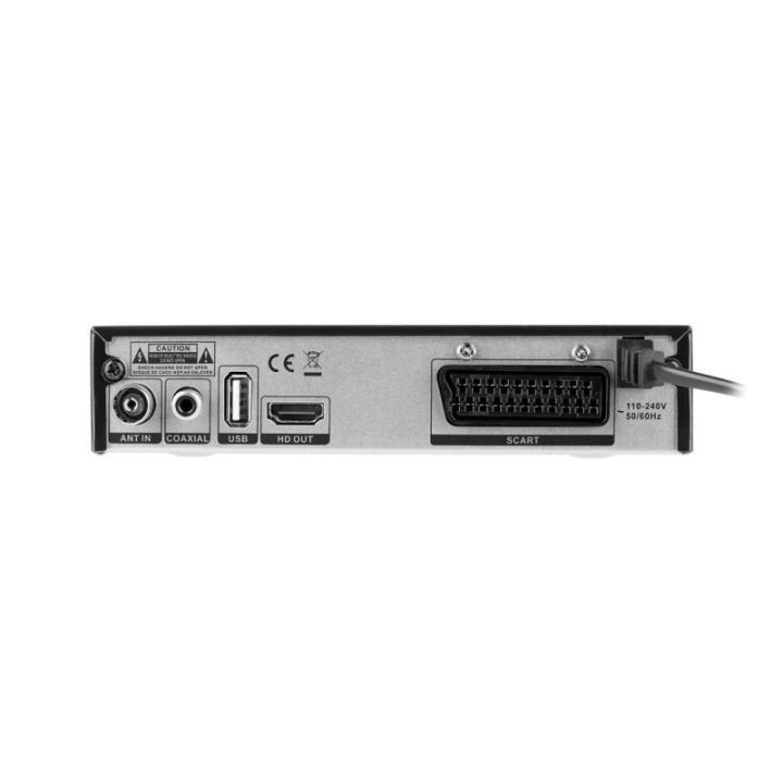 TV imtuvas DVB-T2 H.265/HEVC Cabletech, juodas