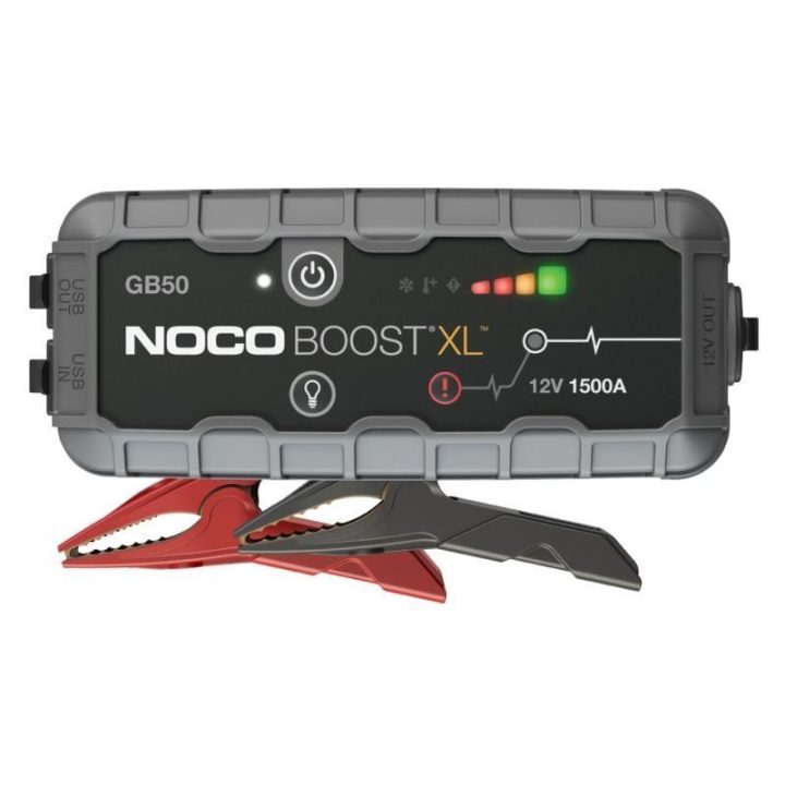 Paleidimo įrenginys NOCO GB50 Boost, 12 V, 1500 A, pilkas ir juodas