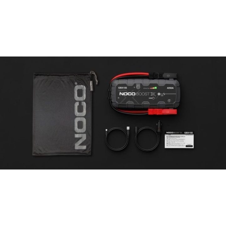 Automobilinis paleidimo įrenginys NOCO GBX155, juodas ir pilkas