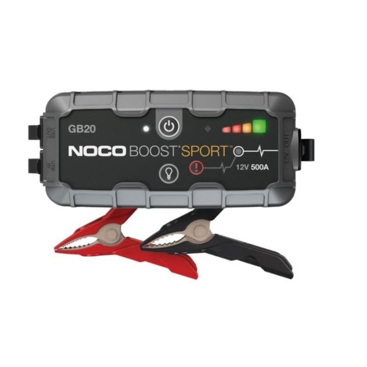 Automobilinis paleidimo įrenginys Noco GB20, 500 A, juodas