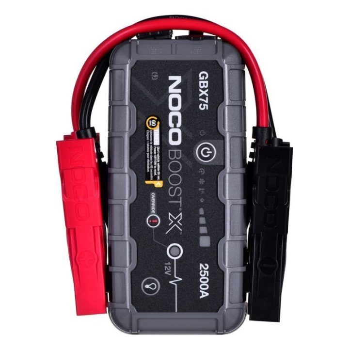Paleidimo įrenginys NOCO GBX75 Boost X, 2500 A, pilkas ir juodas