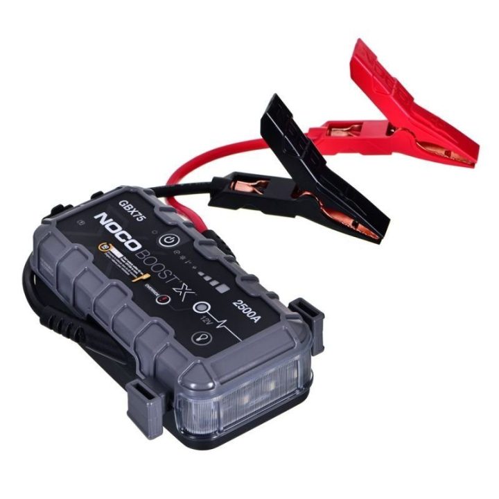 Paleidimo įrenginys NOCO GBX75 Boost X, 2500 A, pilkas ir juodas