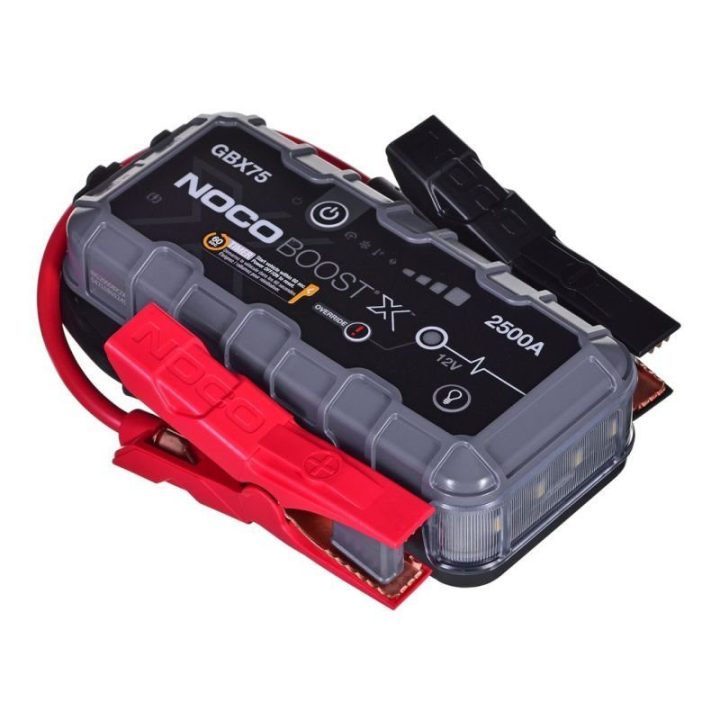 Paleidimo įrenginys NOCO GBX75 Boost X, 2500 A, pilkas ir juodas