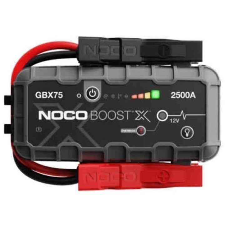 Paleidimo įrenginys NOCO GBX75 Boost X, 2500 A, pilkas ir juodas