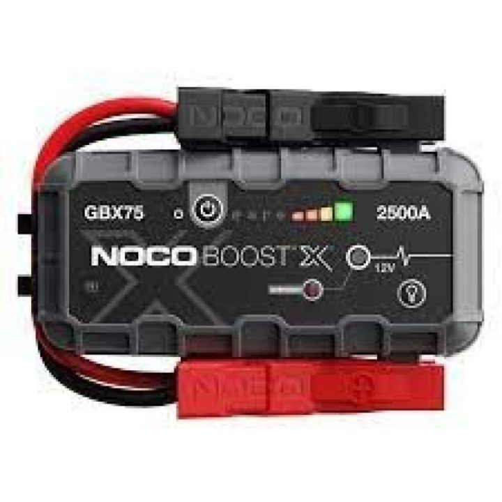 Paleidimo įrenginys NOCO GBX75 Boost X, 2500 A, pilkas ir juodas