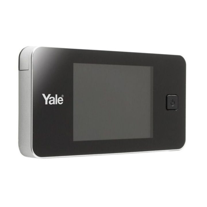 Elektroninė durų akutė Yale 500, 3,2 colio, juoda