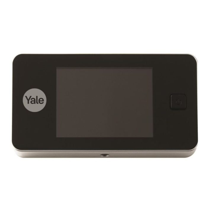 Elektroninė durų akutė Yale 500, 3,2 colio, juoda