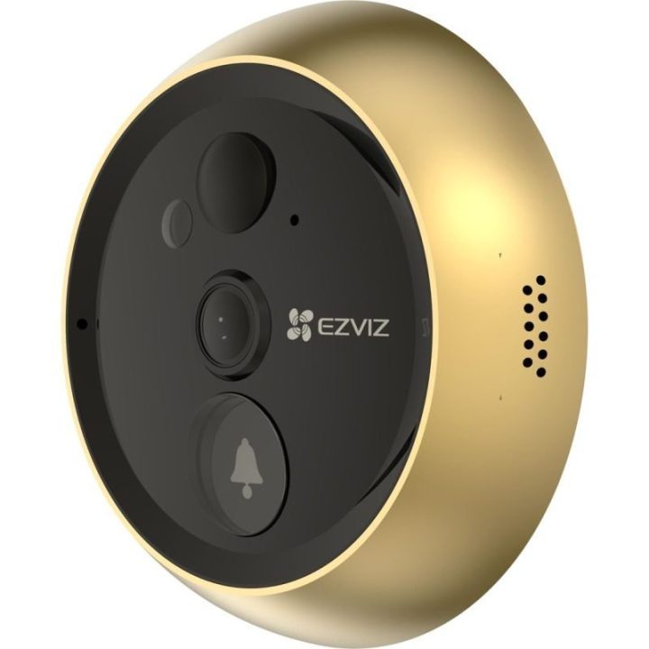 Vaizdo telefonspynė EZVIZ DP2C, 2 MP, 10,9 cm, aukso spalvos