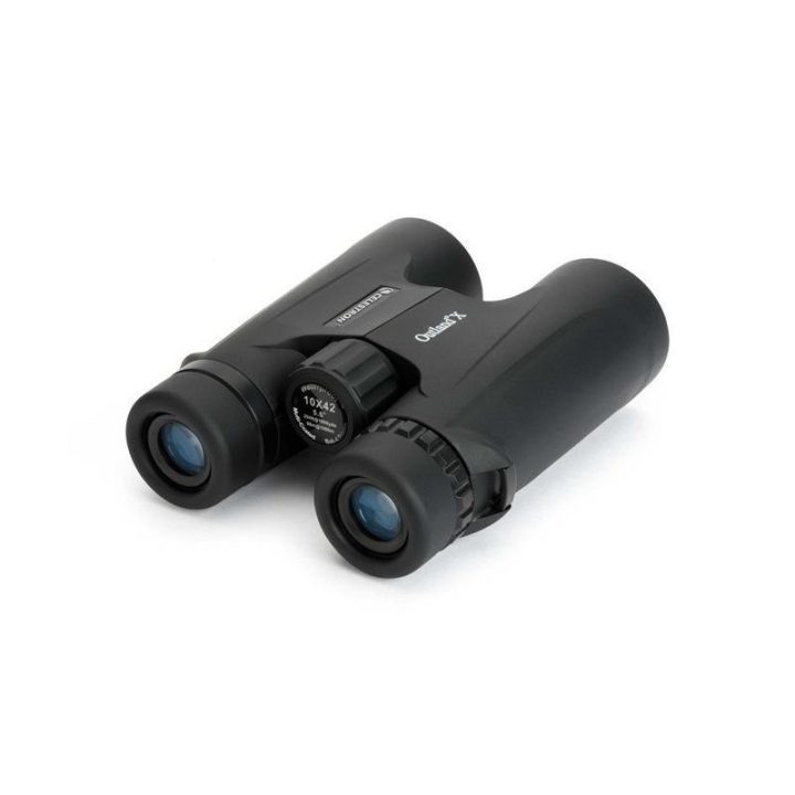 Žiūronai 10× Celestron, juodi