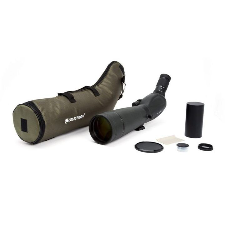 Stebėjimo teleskopas 20–60× Celestron TrailSeeker 80, juodas