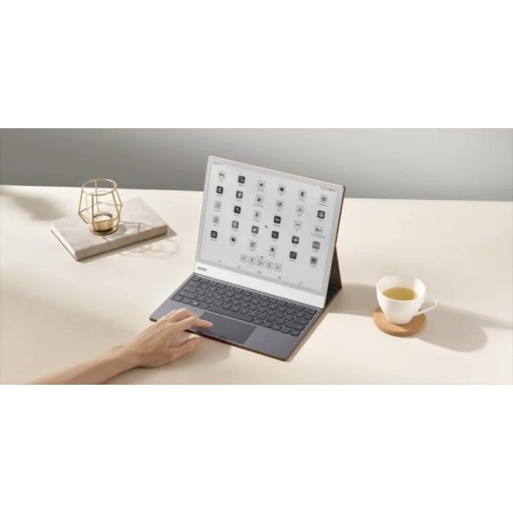 Planšetės dėklas su klaviatūra Onyx Note Max/Tab X C, rudas