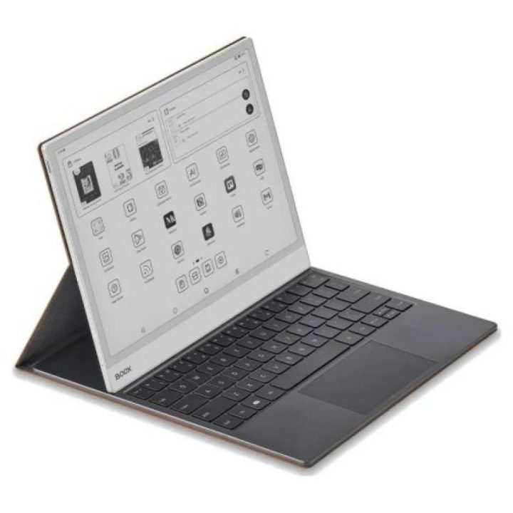 Planšetės dėklas su klaviatūra Onyx Note Max/Tab X C, rudas