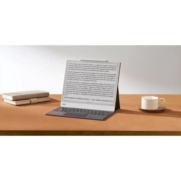 Planšetės dėklas su klaviatūra Onyx Note Max/Tab X C, rudas
