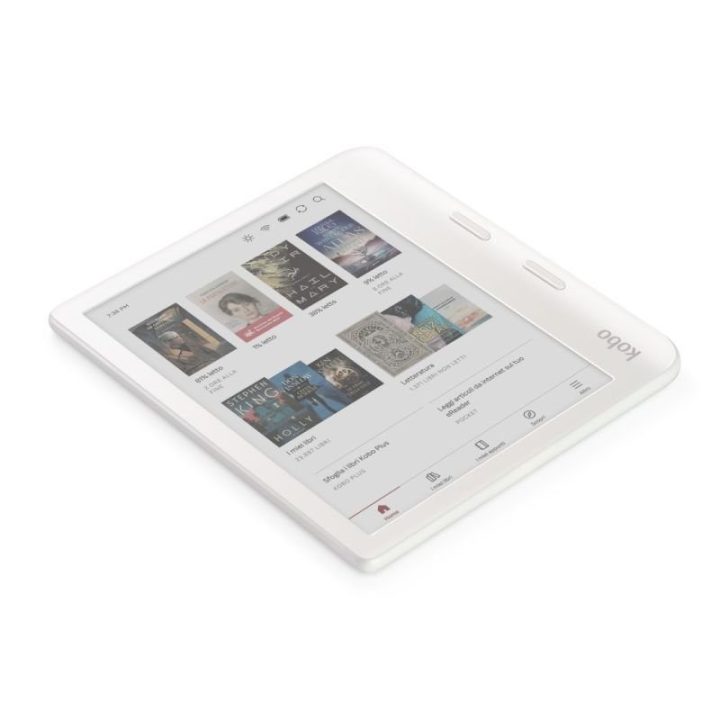 El. knygų skaityklė Kobo Libra Colour, 7 colių, 32 GB, balta