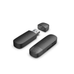 Atminties kortelių skaitytuvas 2 viename USB 3.0 Vention, juodas