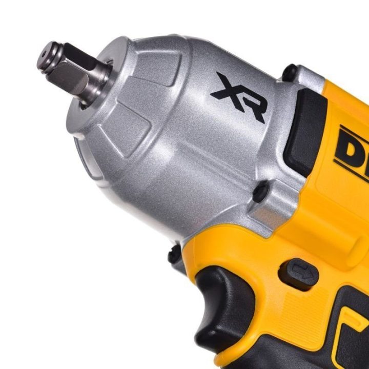 Smūginis veržliasukis DeWALT DCF900N, 18 V, geltonas