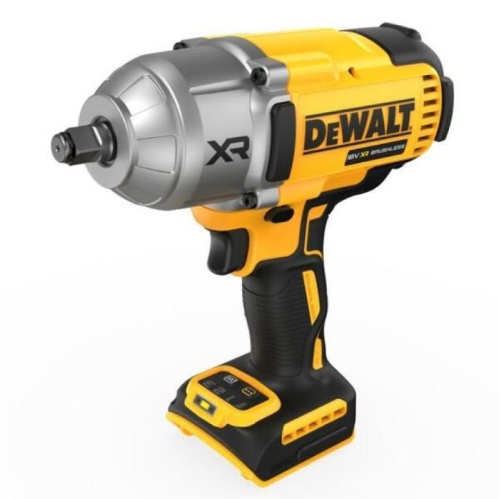 Smūginis veržliasukis DeWALT DCF900N, 18 V, geltonas