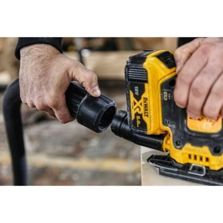 Akumuliatorinis vibracinis šlifuoklis DeWALT DCW200NT, 18 V