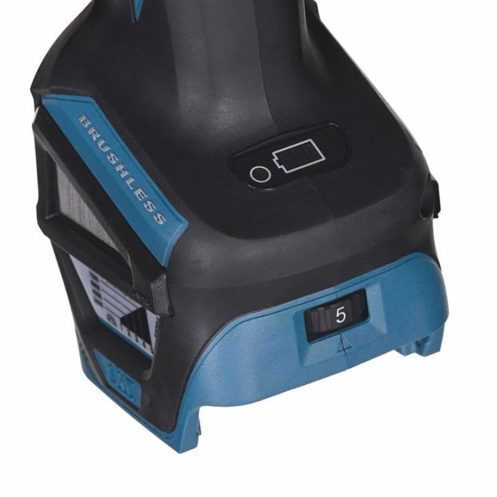 Akumuliatorinis kampinis šlifuoklis Makita DGA513Z, 18 V