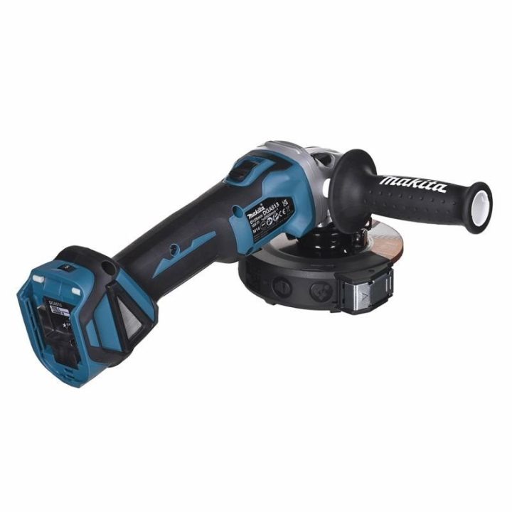 Akumuliatorinis kampinis šlifuoklis Makita DGA513Z, 18 V