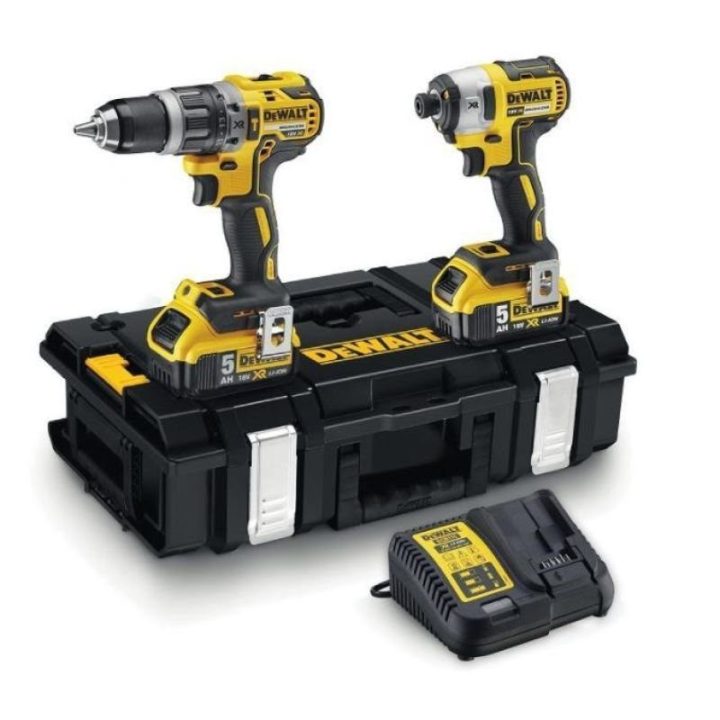 Akumuliatorinių įrankių komplektas DeWALT DCK266P2, 18 V