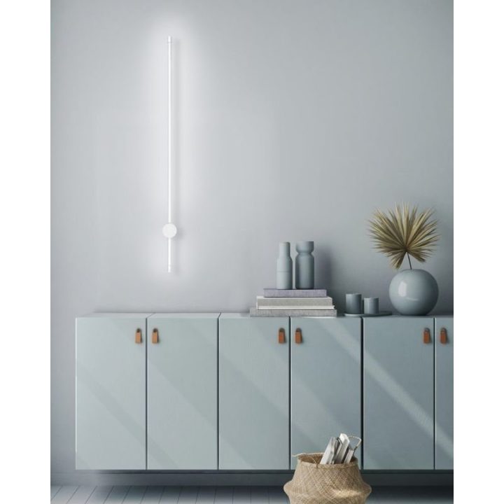Sieninis LED šviestuvas Activejet AJE-HILTON, 90 cm, baltas