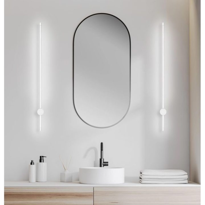Sieninis LED šviestuvas Activejet AJE-HILTON, 90 cm, baltas